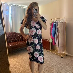 Floral Off-Shoulder Dress